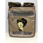 Betty Boop Pocketbook / Purse #80 Messenger Bag Biker Design Pewter